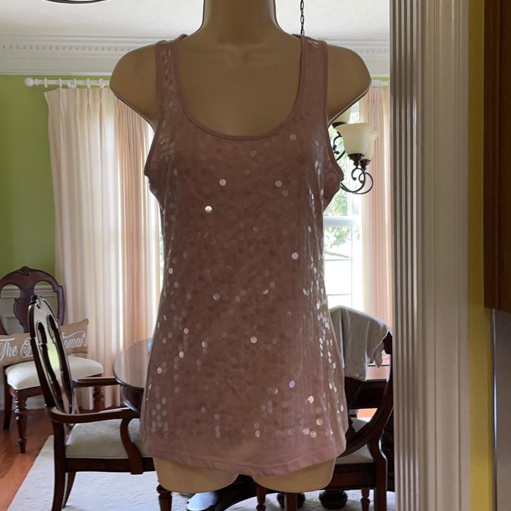 Charlotte Russe size small t-back light pink tank